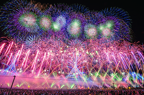 第90回全国花火競技大会（大会提供）